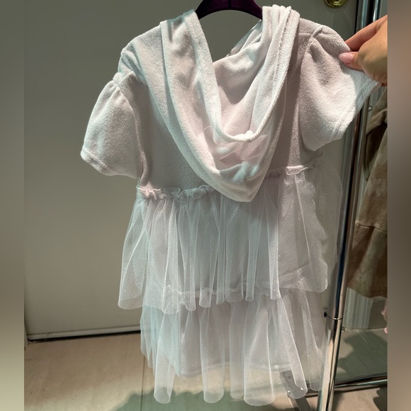 Girls Zip Ruffle Coverup - Picture 2 of 2